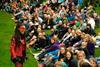 Journey With The Hobbit Across Lancaster Parkland This Summer %7C Group Travel News %7C Audiences enjoying the unique atmosphere of Lancaster's outdoor walkabout theatre season. Photo by Darren Andrews.
