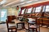 Nelson's Great Cabin onboard HMS Victory.