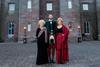Mary Berry%2C William Murray and Lady Mansfield outside Scone Palace