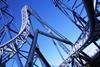 ICON soars through the lift hill of the famous Big One rollercoaster