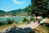 Cycling by the Danube