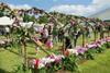 Orchid Tunnel at Blenheim Palace Flower Show