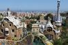 Barcelona city view
