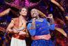 Matthew Croke as Aladdin and Trevor Dion Nicholas as Genie in Aladdin
