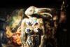 Hare Woman sculpture at the Museum of Witchcraft and Magic