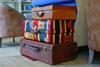 Pile of suitcases
