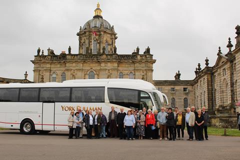 Group outside Castle Howard 
