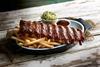 Ribs at Bubba Gump
