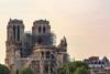 Notre Dame in Paris after the fire
