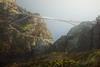 Tintagel Castle's bridge