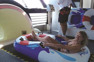 Jane Archer on board Disney Dream