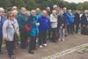 Geoff Allan's group In Norfolk on the Bure Valley Railway