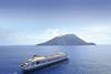 Fred. Olsen's Braemar cruising past Mount Etna