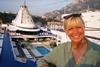 Julie Peasgood on a cruise ship