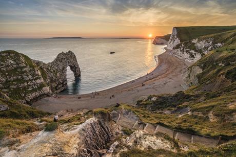 Durdle Door in Dorset