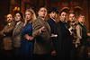 The full cast of the UK tour of The Mousetrap