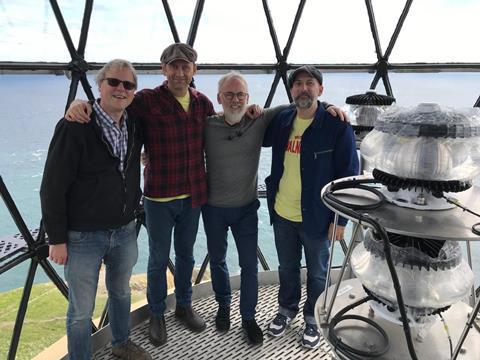 GLT Show speaker Matt Allwright with his band members from The Walnuts