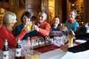 A group celebrate a Christmas drink at Warner Leisure Hotel's Thoresby Hall
