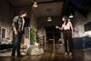 Nathaniel Curtis as Sam and Charlene Boyd as Lauren in the 2:22 A Ghost Story UK Tour