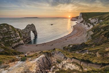 Durdle Door in Dorset