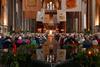 A packed Salisbury Cathedral for the special carol concert for groups