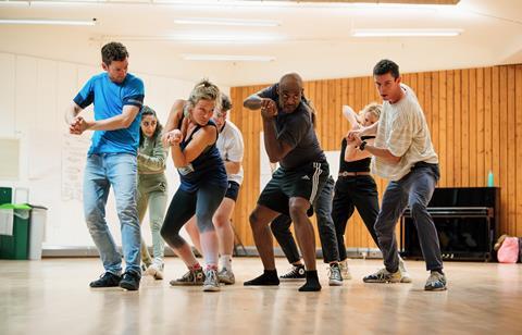 Richard, My Richard rehearsals