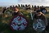 The Vikings ready for battle at Kynren - an epic tale of England