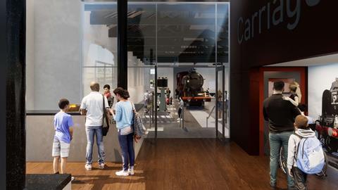 An impression of Exhibition Hall at Hopetown Darlington