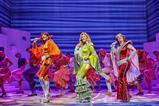 Kate Graham as Tanya, Mazz Murray as Donna & Nicola-Dawn Brook as Rosie in Mamma Mia!