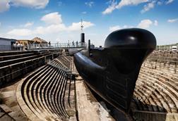 HM Submarine Ocelot at the Historic Dockyard Chatham