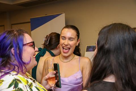 Drinks reception at the 2024 GLT Awards
