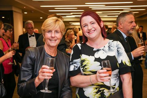 Guests enjoying the drinks reception at the 2024 GLT Awards