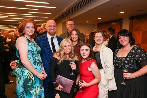 Guests enjoying the drinks reception at the 2024 GLT Awards 2024.