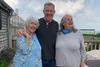 Members of Newton Abbot Travel Club meet Adam Henson at Cotswold Farm Park