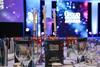 A table at the GLT Awards ceremony
