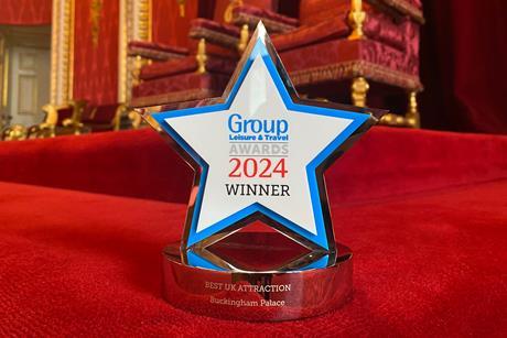 Buckingham Palace won the Best UK Attraction Award