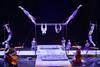 Performers in the Cirque du Soleil's Corteo show