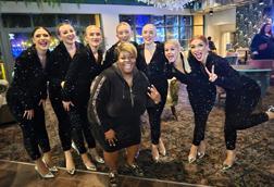 A group of women having a good time at Potters Resorts